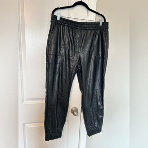 Express Black Jogger Pants